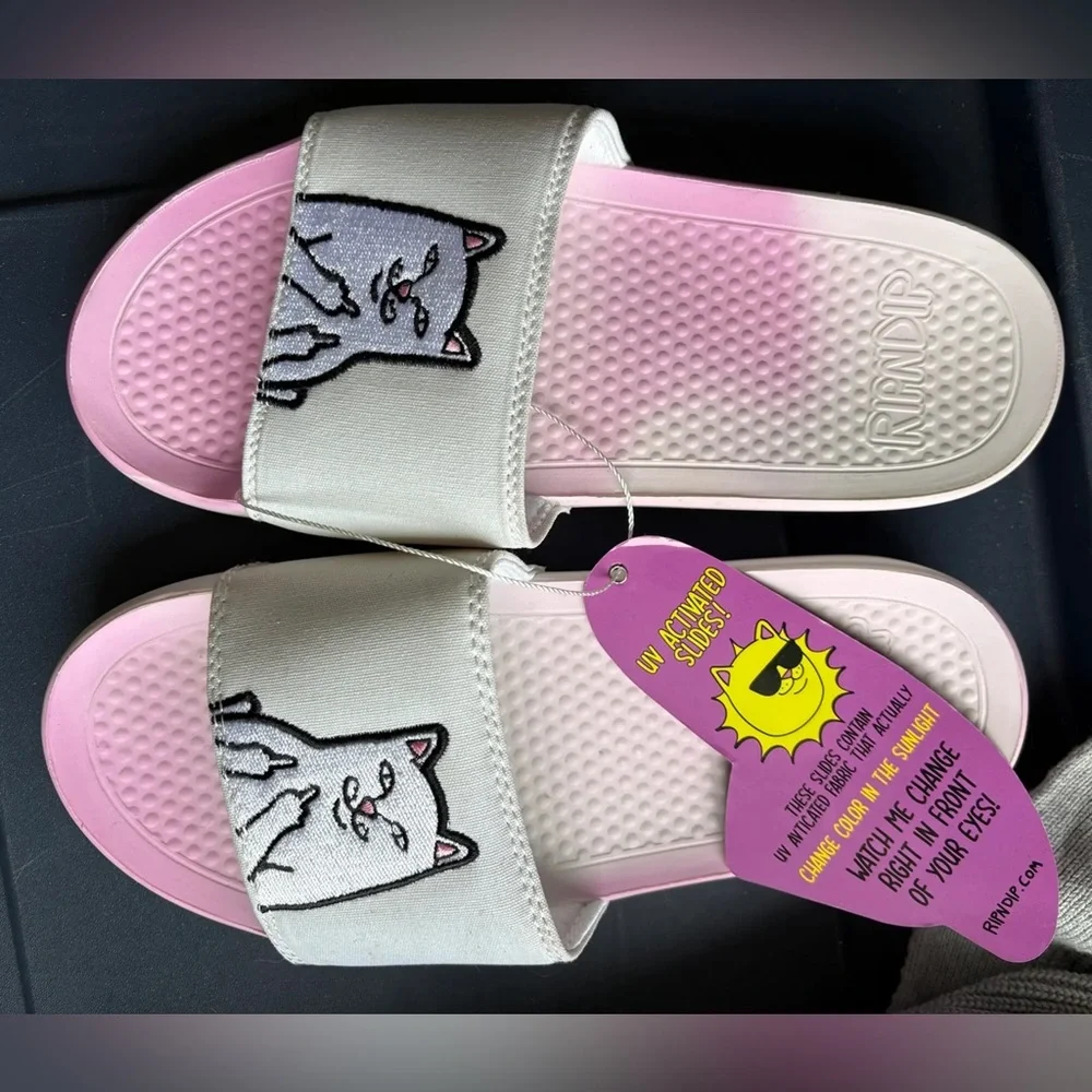 Rip N Dip - LORD NERMAL SLIDES UV ACTIVATED (BLUE/FUSCHIA)